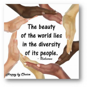 ... of different cultures, races, education, etc. in a group of people