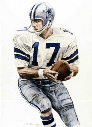 Don Meredith, Dallas Cowboys by Merv Corning: The Cowboys, Cowboys ...