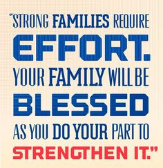 ... wholesome family activities and traditions. Join your family in prayer