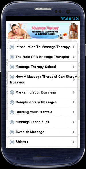 Massage Therapist Guide - Free - screenshot