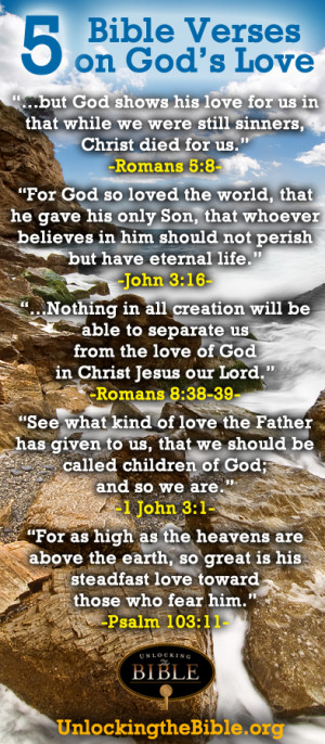 Bible Verses About Love: God's Love, Love for Neighbor, Christian ...