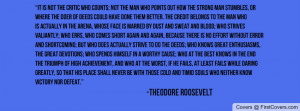 Theodore Roosevelt Quote Profile Facebook Covers