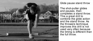 thrower can progress to a step back with the athlete constantly moving ...