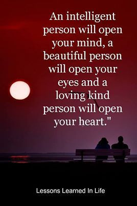 be the right kind of person