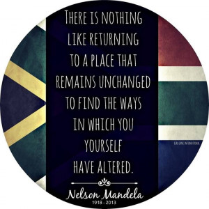 There is nothing like returning to a place that remains unchanged to ...