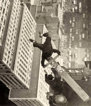 Harold Lloyd’s Incredible Balancing Act, 1930's
