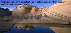 most glorious day that ever my eyes did see donald cargill # quotes ...