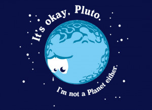 funny, moon, pluto, quote, separate with comma, text