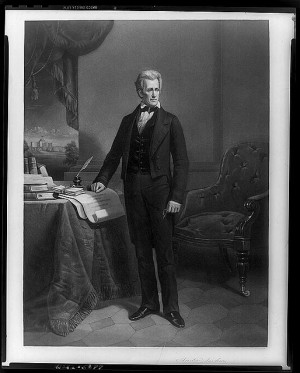 Andrew Jackson by engraver Alexander Richie (1860)from the Library of ...