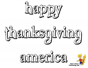Print Out Pages Thanksgiving Quote Coloring Book For Kids