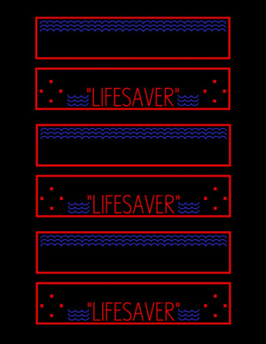 folded the zippered part of the baggie over so that the bag wasn’t ...