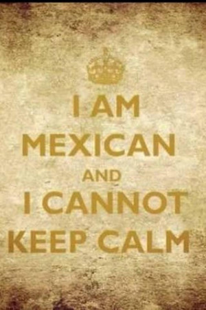 am Mexican and I cannot keep calm