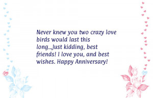 Funny anniversary quotes for husband
