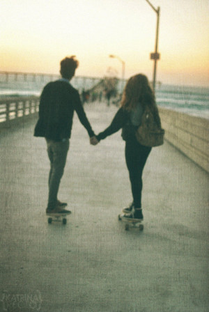 beauy, couple, dope, grunge, love, sk8, skate