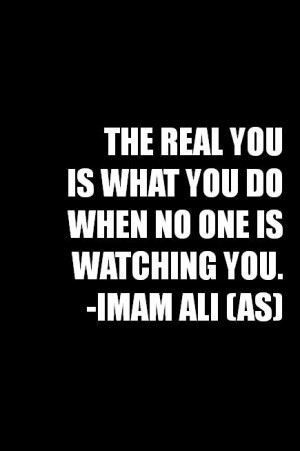 The Real You by Imam Ali (AS)