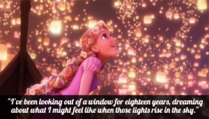 disney flynn rider love quote rapunzel stars tangled yellow