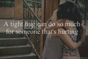 friends, help, hugs, sad