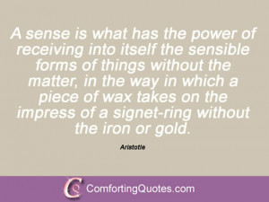 Quotations From Aristotle