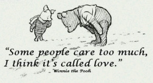 Love me some Pooh Bear quotes!