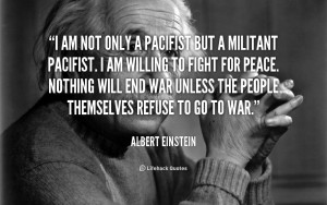 Albert Einstein War Quotes