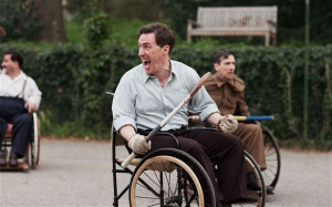 Fighting Spirit: Rob Brydon as Bowen in The Best of Men Photo: BBC