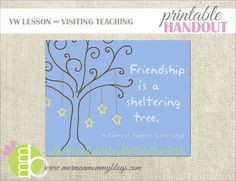 on friendship mormon mommy printables one of my fav friendship quotes