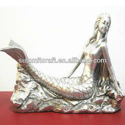 Custom resin mermaid statues sale