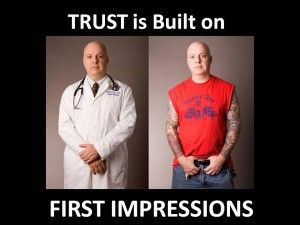 Think about Your Own First Impressions!