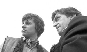 Frazer Hines as Jamie with the Second Doctor. Photograph: BBC