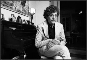 Portrait of American author Kurt Vonnegut Jr. (1922 - 2007) as he ...