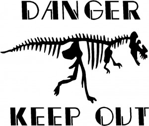 Dinosaur Wall Quotes for Boy's Rooms
