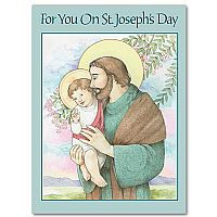 Blessings Joseph Feast Blue