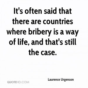 bribery quotes
