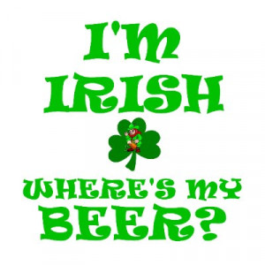 Funny Irish Beer Shirt by tshirtalley. funny st. patrick's day shirts,