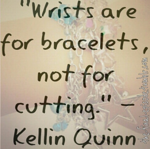 cut wrists quotes