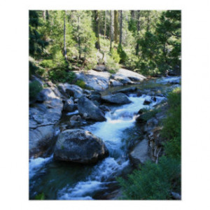 American River, Mountains, Portrait Posters