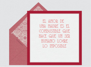 Mothers Day Quotes from Daughter in Spanish dia de las madres