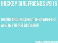 For my hockey girlfriends