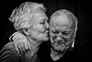 This very old couple has been in love for a long time. I met them in ...