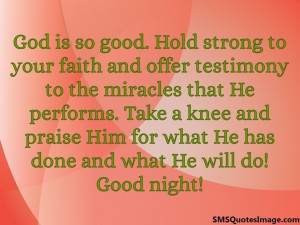 quotes about god is good