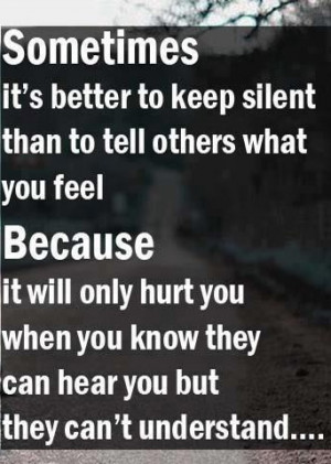 Keep Silent Quotes Inspirational With Pictures Picture
