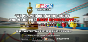 Denny Hamlin - winner! #NASCAR #InspiringQuotes http://bit.ly ...