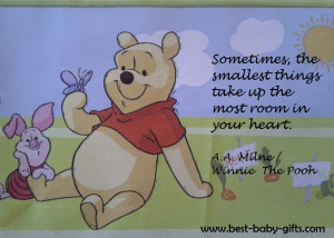 Sometimes, the smallest things take up the most room in your heart.