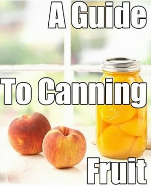 How to can fruit at home #canning