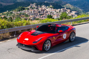 Wild Horse: Ferrari Debuts Amazing One-Off F12 TRS Barchetta in Sicily