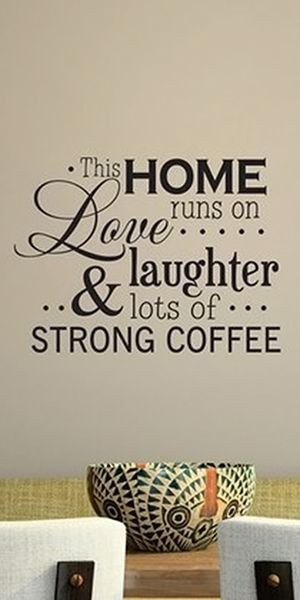 Strong coffee & love