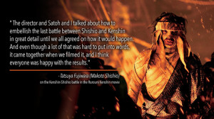 Tatsuya Fujiwara on the pressure of playing Makoto Shishio