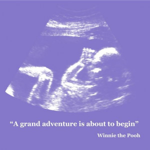 Baby Ultrasound Art: A grand adventure is about to begin, Winnie the ...