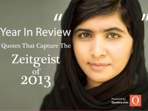 Year In Review: Quotes That Capture The Zeitgeist of 2013