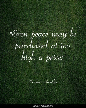 Peace Quotes | http://noblequotes.com/